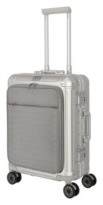 Travelite Next 2.0 S Front pocket Silver