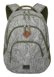 Travelite Basics Backpack Print Grey