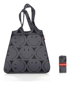 Reisenthel Mini Maxi Shopper Smiley grey