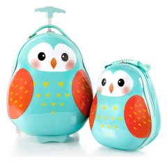 Heys Travel Tots Owl – set of backpack and suitcase