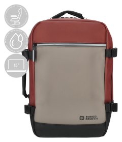 Enrico Benetti Bergen 56010 Taupe-burgundy