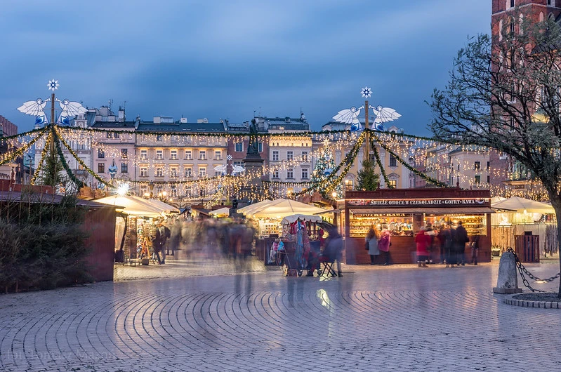 Božićni sajmovi Rynek Glowny