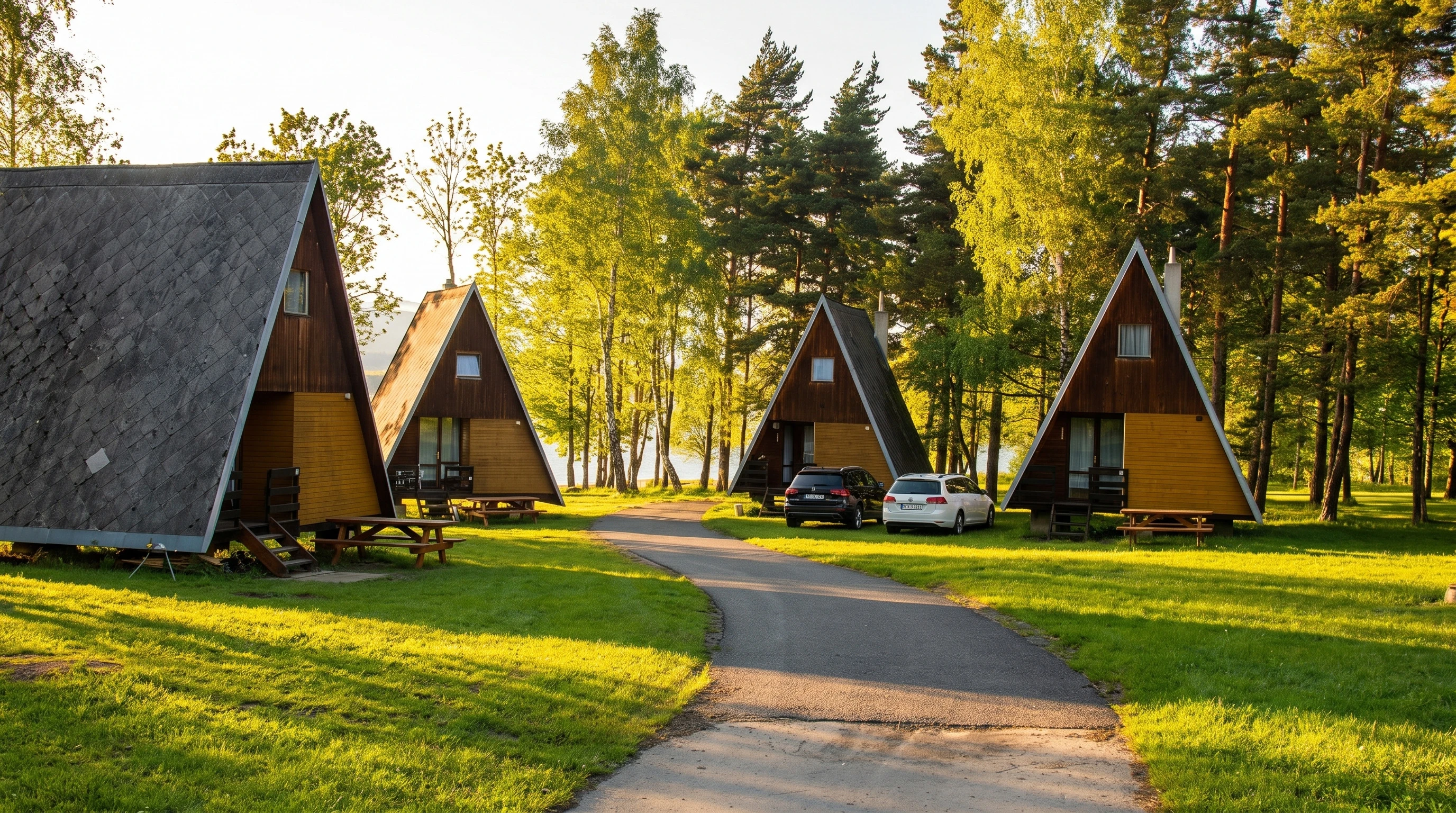 Camping Olšina na obali Lipna
